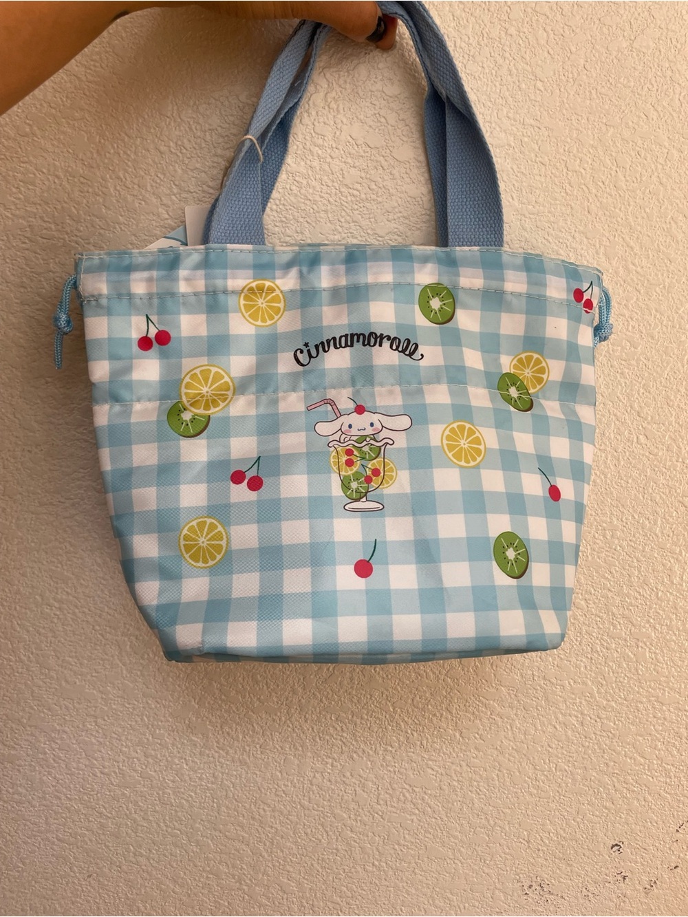 Cinnamon roll lunch bag